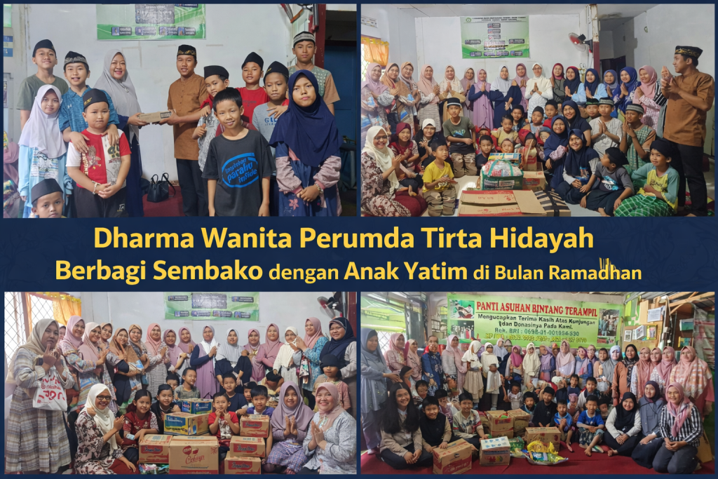 Wujud Kepedulian Sosial, Perumda Tirta Hidayah Salurkan Bantuan CSR Ramadan Lewat Dharma Wanita